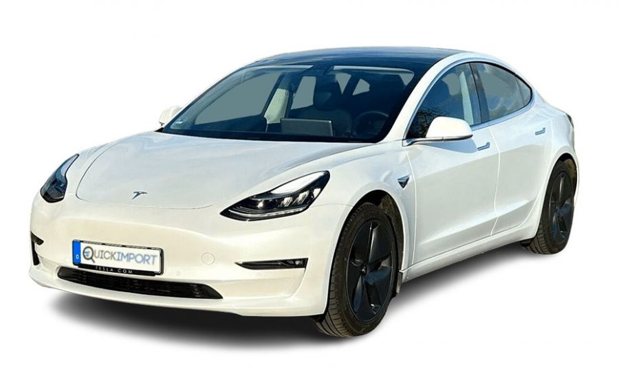 Tesla Model 3 Long Range AWD med anhængertræk (2020 model)