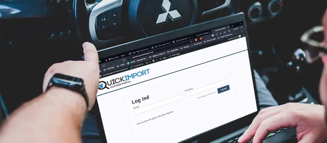 Tidligere vurderinger i motorregistret slås op på computer i DMR-databasen